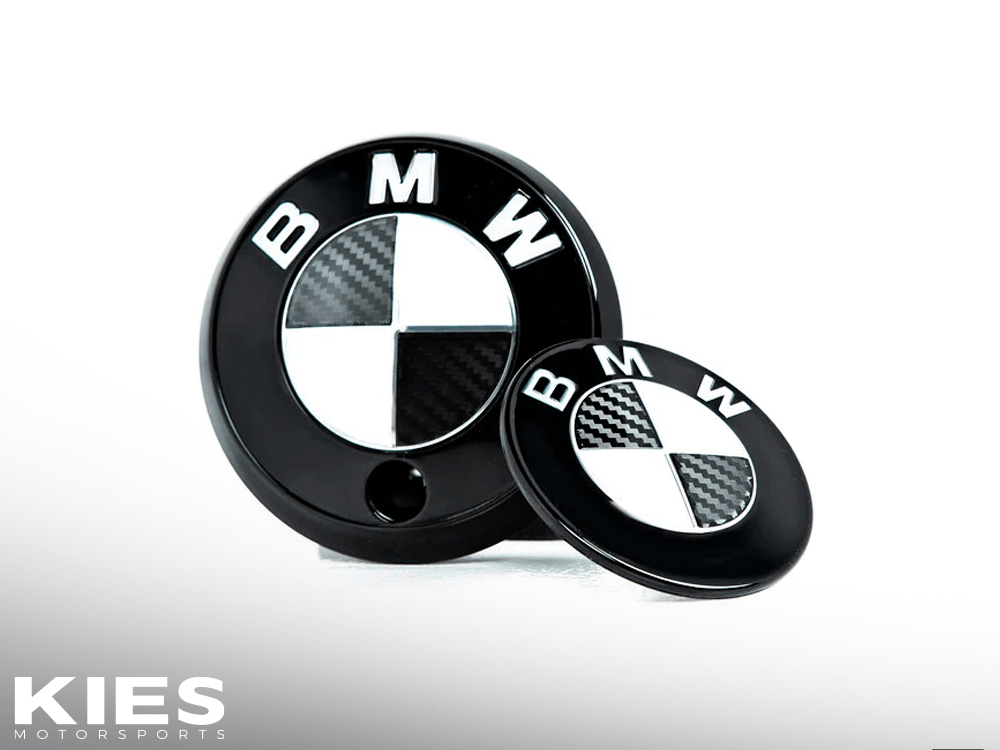 BMW M4 G82 / G83 Carbon & Gloss Black BMW Roundels (Hood & Trunk Emble –  Kies Motorsports