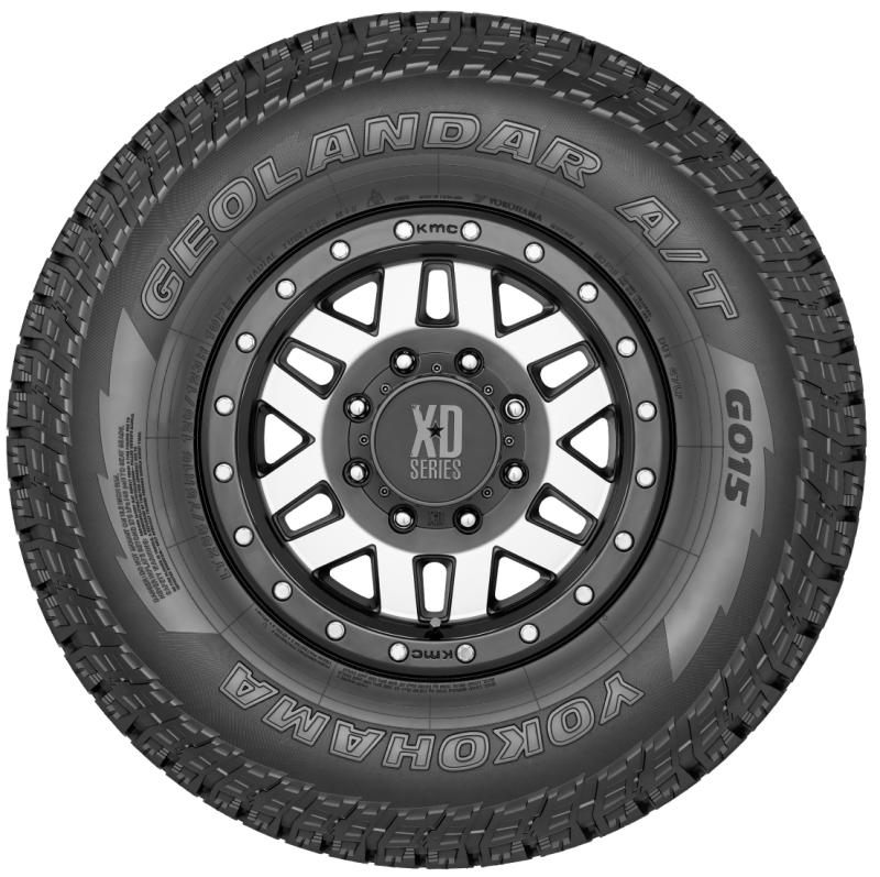 Yokohama Geolandar A/T G015 Tire - 225/65R17 102H – Kies Motorsports