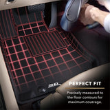 Kies-Motorsports 3D MAXpider 3D Maxpider 20-22 BMW 2 Series Gran Coupe Kagu Second Row Floormat - Black