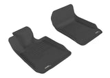 Kies-Motorsports 3D MAXpider 3D MAXpider 2006-2011 BMW 3 Series E90/E92 Kagu 1st Row Floormat - Black