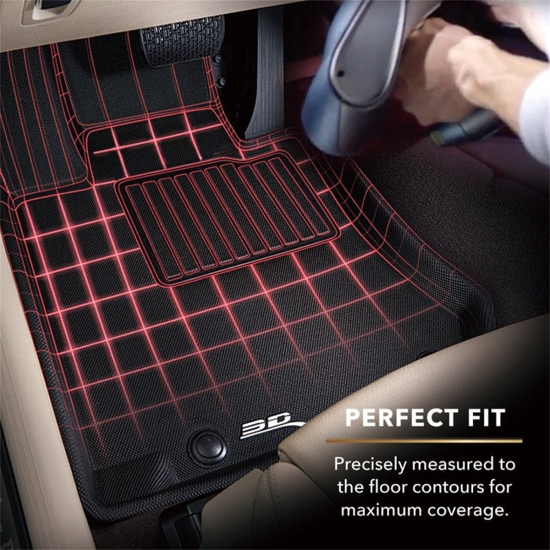 Kies-Motorsports 3D MAXpider 3D Maxpider 2024+ Tesla Model 3 Kagu 2nd Row Floormat - Black