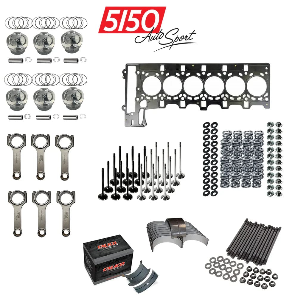 Kies-Motorsports 5150 Autosport BMW S55 Complete Engine Build Kit by 5150 AutoSport Ferrea / CP-Carillo