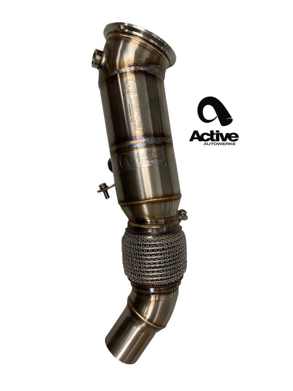 Kies-Motorsports Active Autowerke Active Autowerke BMW N20 F3X M228i 328i 428i GESI Catted Downpipe