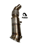 Kies-Motorsports Active Autowerke Active Autowerke BMW N20 F3X M228i 328i 428i GESI Catted Downpipe