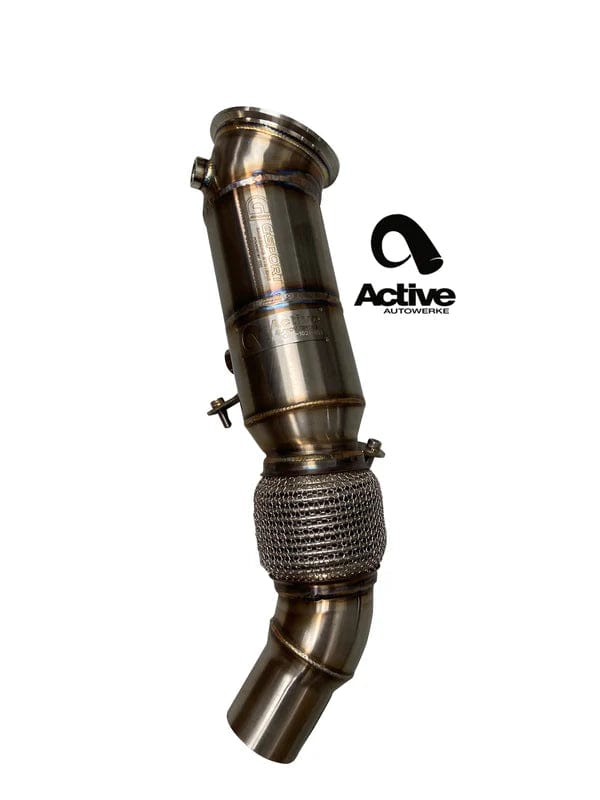 Kies-Motorsports Active Autowerke Active Autowerke BMW N20 F3X M228i 328i 428i GESI Catted Downpipe