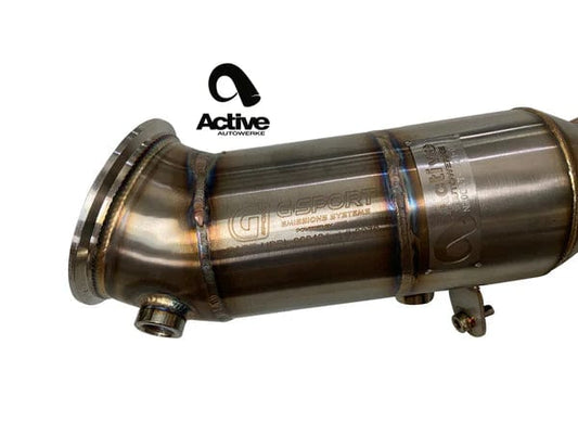 Kies-Motorsports Active Autowerke Active Autowerke BMW N20 F3X M228i 328i 428i GESI Catted Downpipe