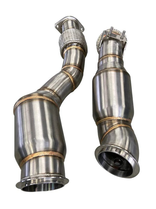 Kies-Motorsports Active Autowerke Active Autowerke BMW S58 F97/F98 X3M/X4M Downpipes w GESI CAT