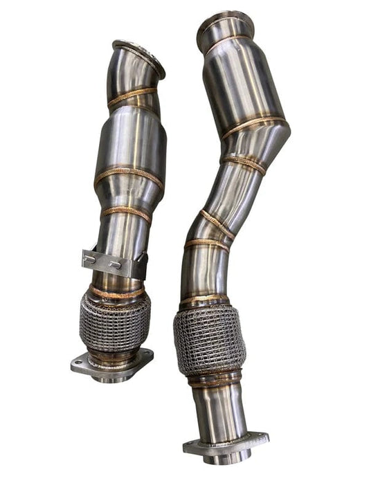 Kies-Motorsports Active Autowerke Active Autowerke BMW S58 F97/F98 X3M/X4M Downpipes w GESI CAT