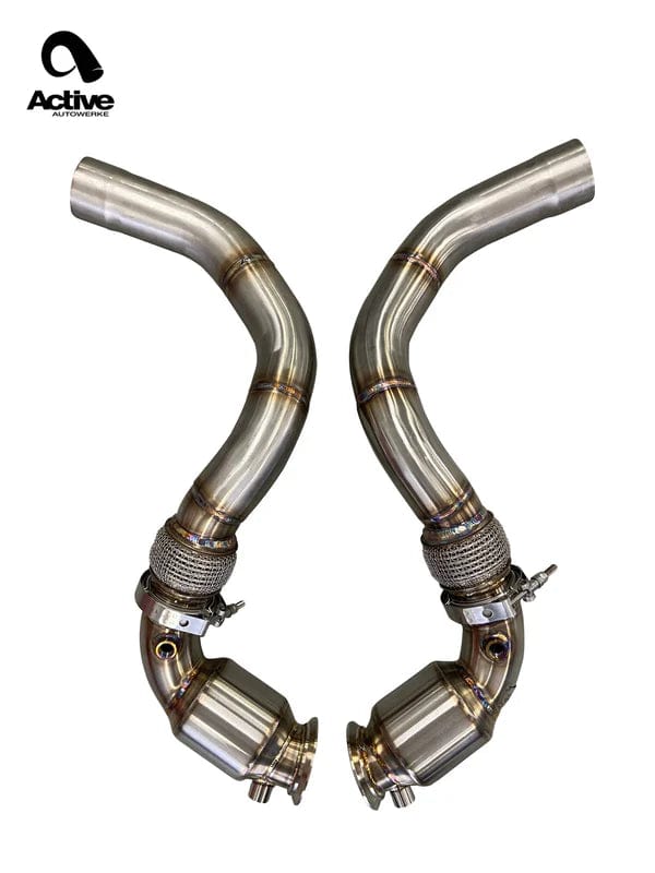 Kies-Motorsports Active Autowerke Active Autowerke F90 M5/M8 X5M/X6M Catted Downpipes