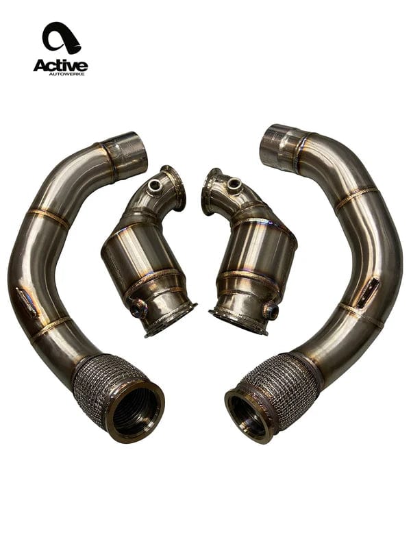 Kies-Motorsports Active Autowerke Active Autowerke F90 M5/M8 X5M/X6M Catted Downpipes