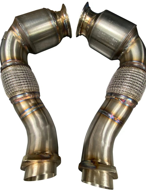 Kies-Motorsports Active Autowerke Active Autowerke S63 N63 Catted Downpipes | V8 BMW X5 M and X6 M X5 X6 550i 650i