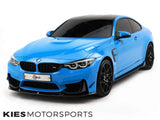 Kies-Motorsports Adro Adro BMW M3 F80 & M4 F82 Carbon Fiber Font Bumper Canard