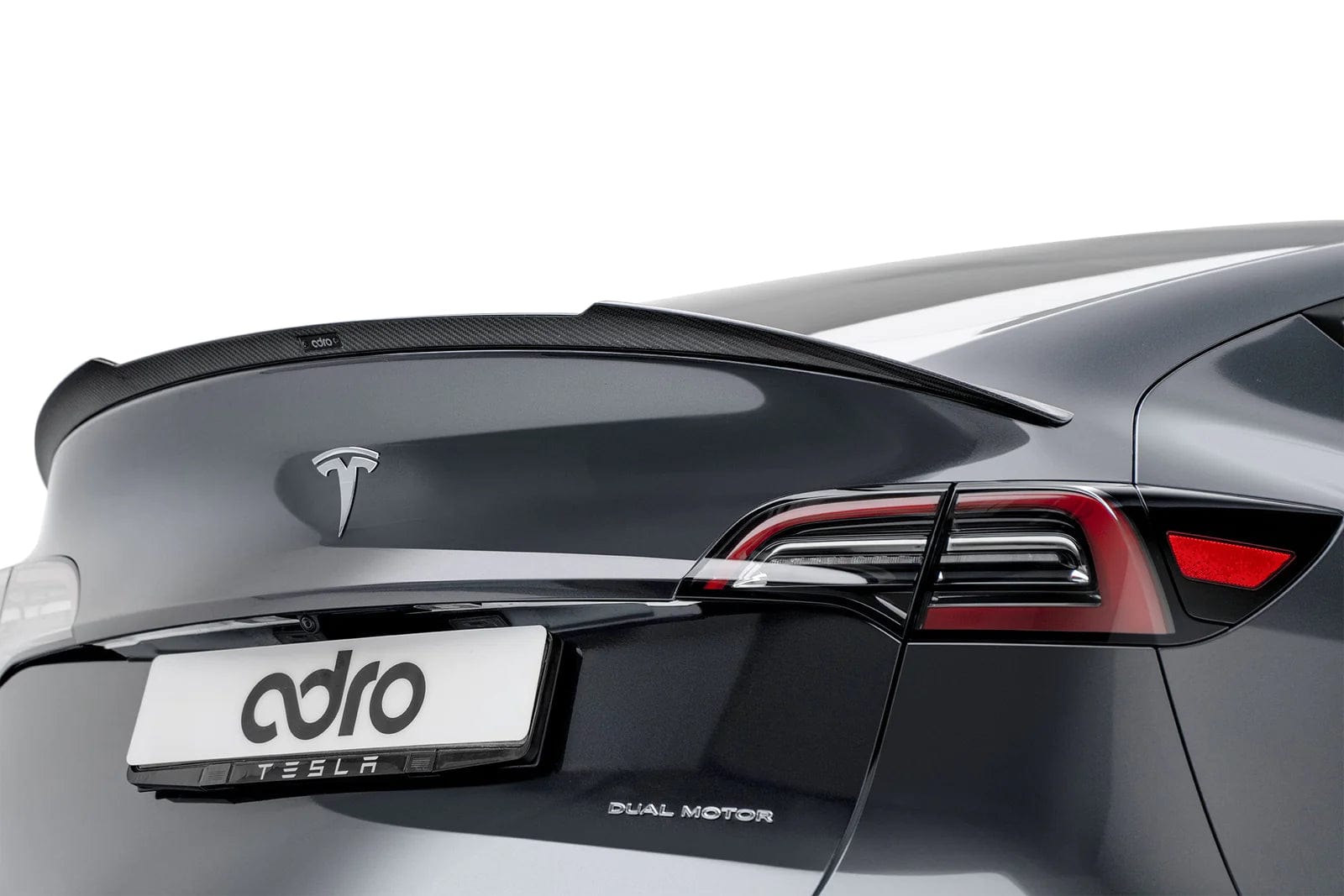  ThinSGO Tesla Model Y Matte Real Carbon Fiber Spoiler
