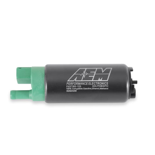 Kies-Motorsports AEM AEM 400 LPH E85 Compatible Fuel Pump Kit - Single Barb