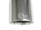 Kies-Motorsports aFe aFe MACH Force-Xp 2-1/2in 304 SS Clamp-On Exhaust Tip 2.5in In / 4.5in Out / 7in.L - Polished