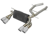 Kies-Motorsports aFe aFe MACH Force-Xp 2-1/2in SS Axle Back Exhaust w/Polished Tips 15+ BMW M3/M4 (F80/F82) L6 3.0L (tt)