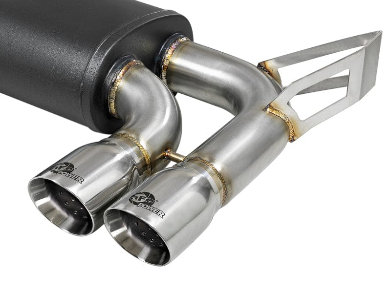 Kies-Motorsports aFe aFe MACH Force-Xp 2.5in 304 SS Cat-Back Exhaust w/ Polished Tips 01-06 BMW M3