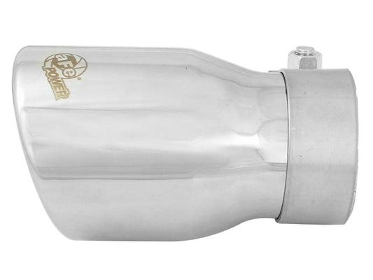 Kies-Motorsports aFe aFe MACH Force-Xp 2.5in Inlet x 3-1/2in Outlet x 6in Length 2.5in 304 Stainless Steel Exhaust Tip