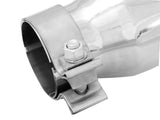 Kies-Motorsports aFe aFe MACH Force-Xp 2.5in Inlet x 3-1/2in Outlet x 6in Length 2.5in 304 Stainless Steel Exhaust Tip