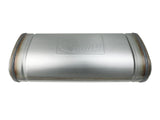 Kies-Motorsports aFe aFe MACH Force-Xp 409 SS Muffler 3in Dual Inlet/Dual Outlet 5in H x 8in W x 18in L - Oval Body