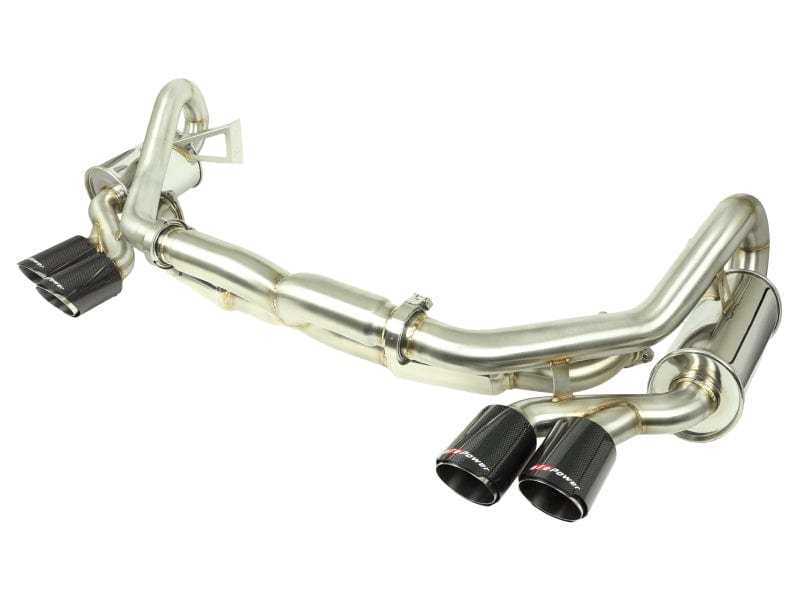 Kies-Motorsports aFe aFe MACHForce XP 12-16 Porsche 911 Carrera H6-3.8L SS-304 Cat-Back Exhaust w/Carbon Fiber Tips