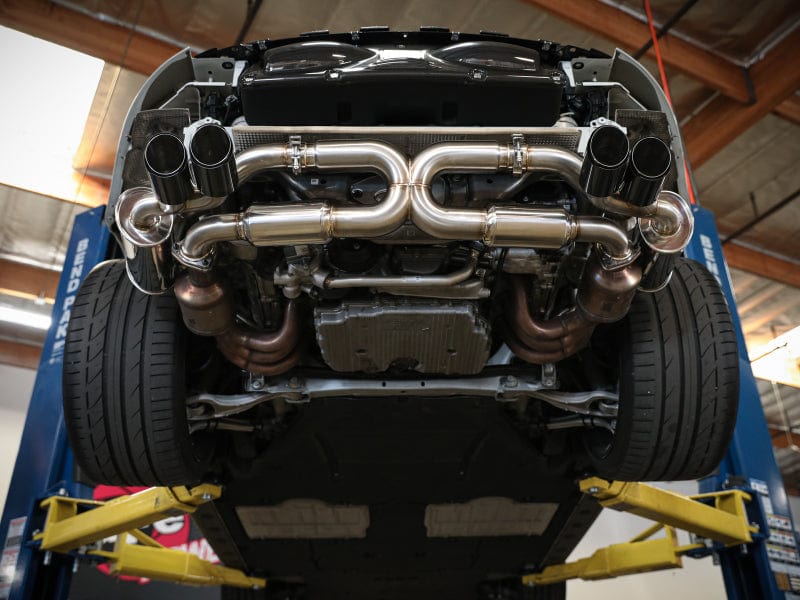 Kies-Motorsports aFe aFe MACHForce XP 12-16 Porsche 911 Carrera H6-3.8L SS-304 Cat-Back Exhaust w/ Polished Quad Tips