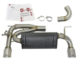 Kies-Motorsports aFe aFe MACHForce XP 16-17 BMW 340i/iX 440i/iX L6-3.0L (t) SS Axle-Back Exhaust w/Polished Tips