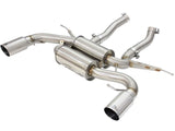 Kies-Motorsports aFe aFe MACHForce XP 2.5in Axle Back Stainless Exhaust w/ Polished Tips 07-13 BMW 335i 3.0L L6 (E90/92)