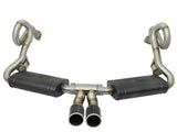 Kies-Motorsports aFe aFe MACHForce-Xp 2in 304 SS Cat-Back Exhaust w/Carbon Fiber Tips 13-16 Porsche Boxster 2.7L/3.4L