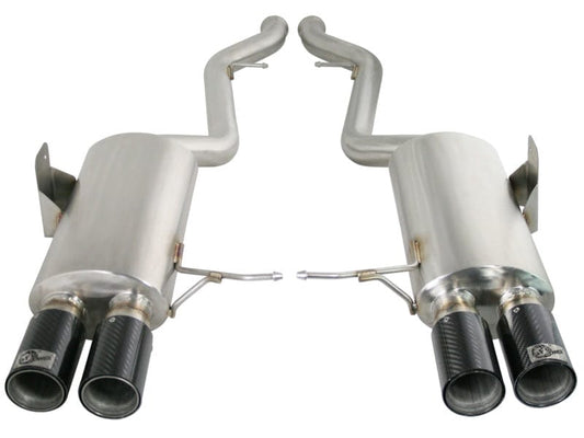 Kies-Motorsports aFe aFe MACHForce XP Exhaust Cat-Back 2.5in Dia Carbon Fiber Tips SS-304 08-13 BMW M3 (E90) V8 4.0L