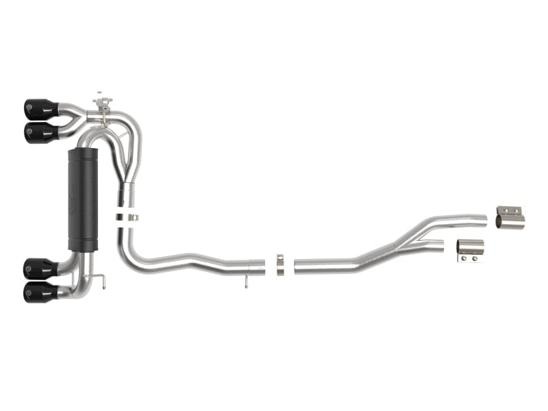 Kies-Motorsports aFe aFe MACHForce XP Exhausts Cat-Back SS 19-21 BMW M2 Competition L6-3.0L w/Black Tips