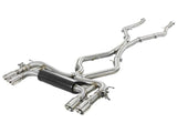 Kies-Motorsports aFe aFe MACHForce XP Exhausts Cat-Back SS 21 BMW M2 Competition L6-3.0L w/Polished Tips