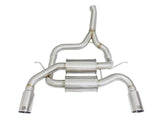 Kies-Motorsports aFe aFe MACHForce XP SS-304 Polish Tip 2.5in Dia Axle Back Exhaust 12-15 BMW 335i (F30) 3.0L (t)