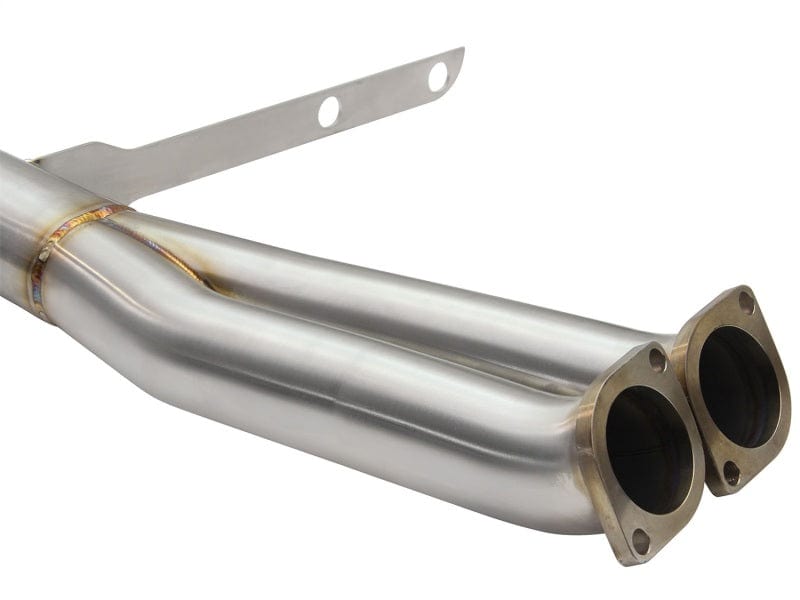 Kies-Motorsports aFe aFe MACHForce XP SS-304 Polish Tip 3.0in-2.5in Dia Cat Back Exhaust 11-13 BMW 335i (E90/E92) 3.0L