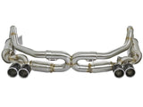 Kies-Motorsports aFe aFe Power Elite SS-304 Carbon Tip Dual Cat Back Exhaust 13-14 Porsche 911 C2S (991) H6-3.8L