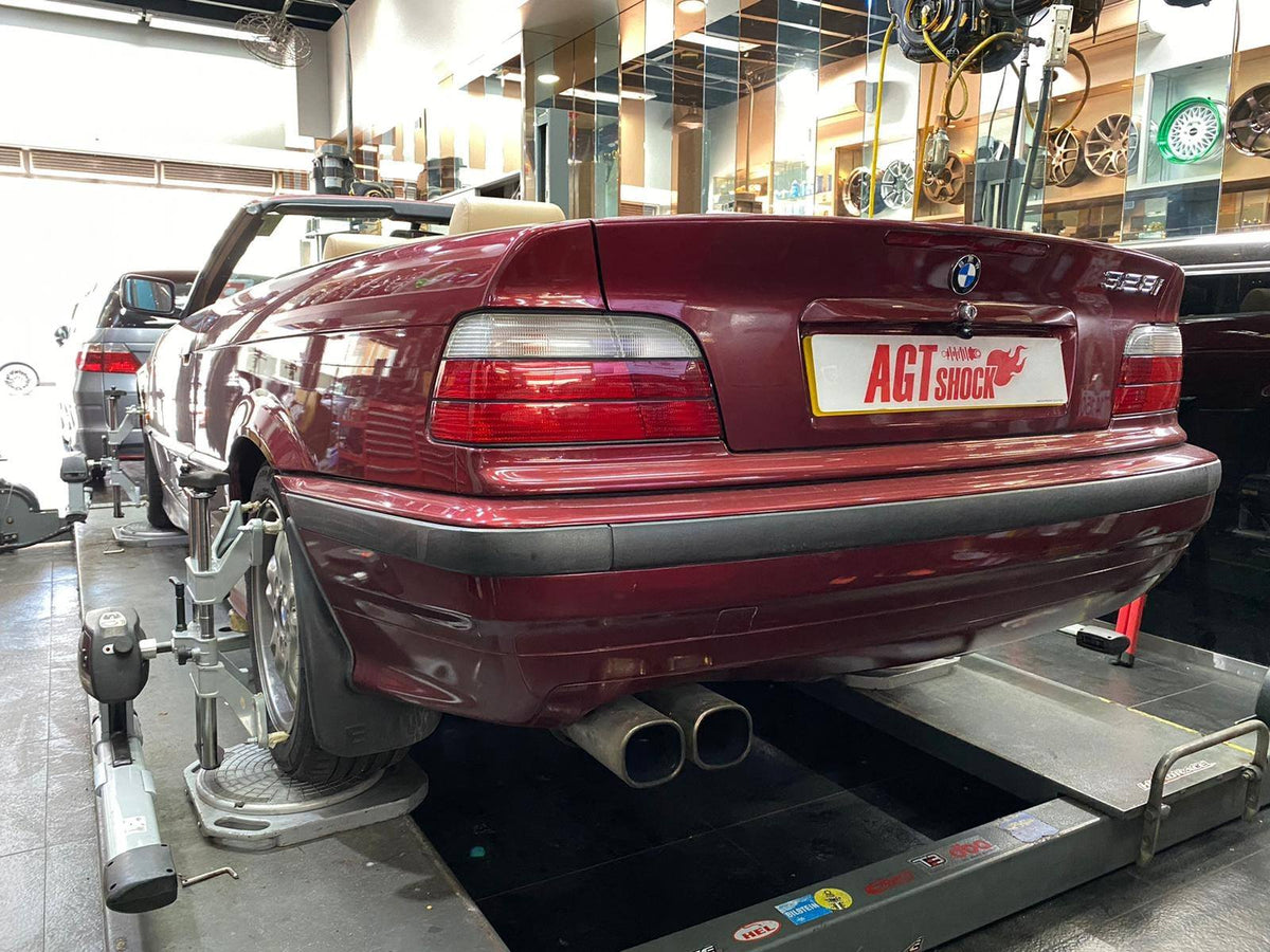 Kies-Motorsports AGT Shock AGT Shock 1992-1998	E36 (M3) 3 SERIES MK3 Front Inverted Fork/Rear Flip - Front Spring Rate:10K170 Rear Spring Rate:8K160