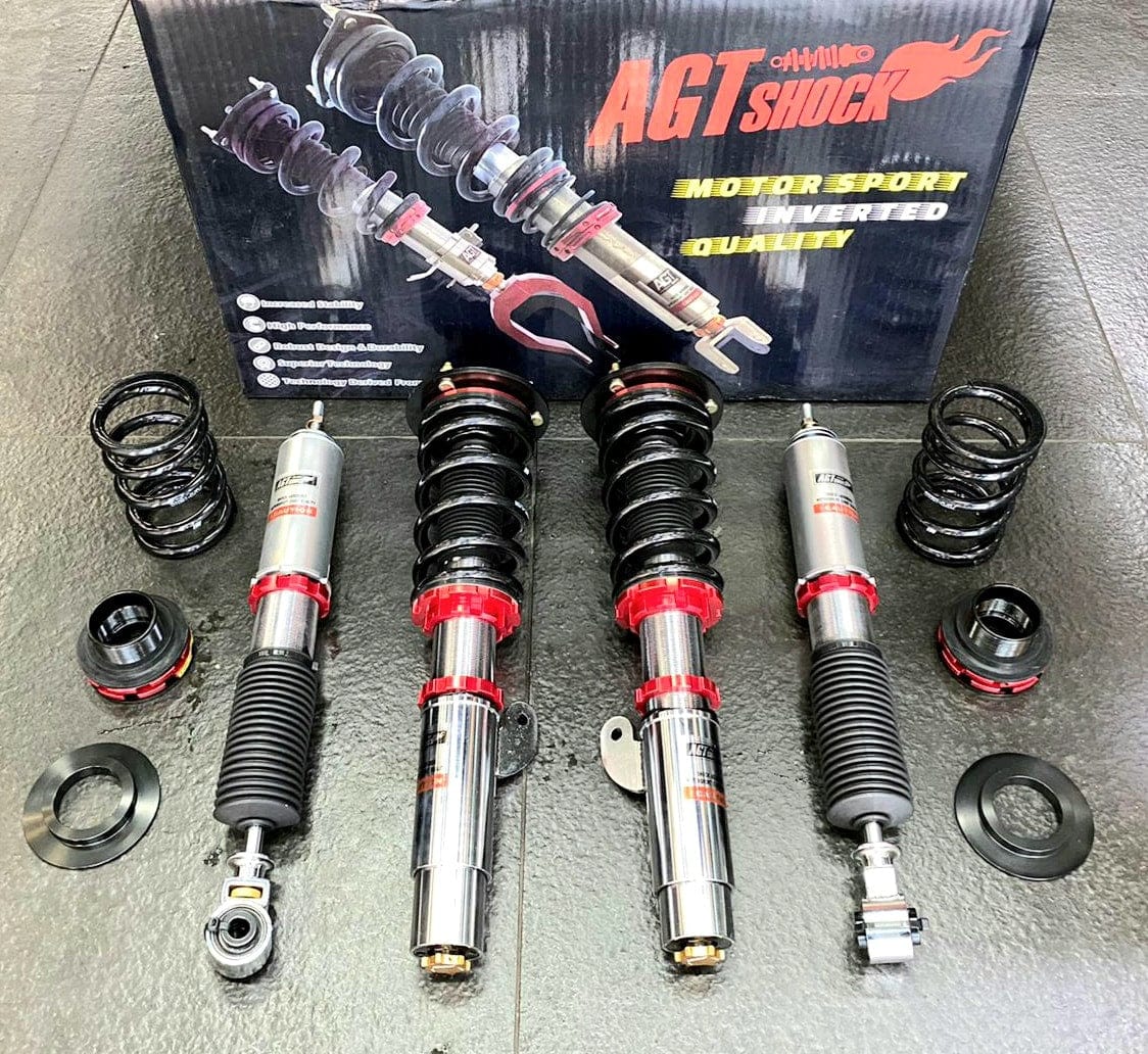 Kies-Motorsports AGT Shock AGT Shock 2009-2016 E89 RWD Z4 Front Inverted Fork/Rear Flip-Front Spring Rate: 7K190 Rear Spring Rate: 10K150