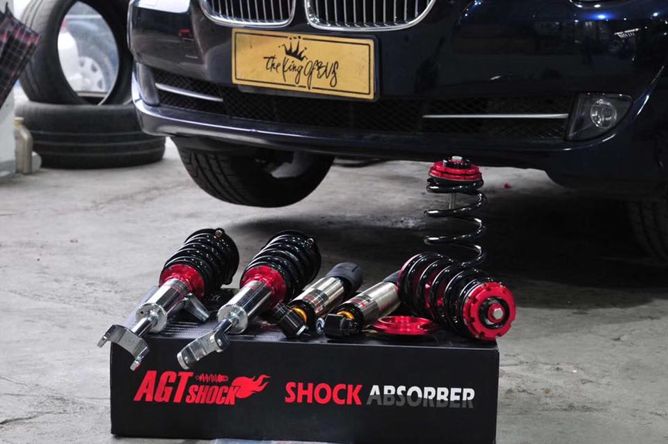 Kies-Motorsports AGT Shock AGT Shock 2010-2017 F11 RWD 5 SERIES MK6 TOURING Front/ Rear: Inverted Fork-Front Spring Rate: 12K210	Rear Spring Rate: 6K250