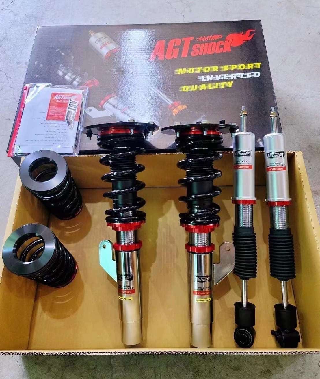 Kies-Motorsports AGT Shock AGT Shock 2018+	F39	X2 MK1 Front Inverted  Fork/Rear Flip-Front Spring Rate: 7K190 Rear Spring Rate: 6K180