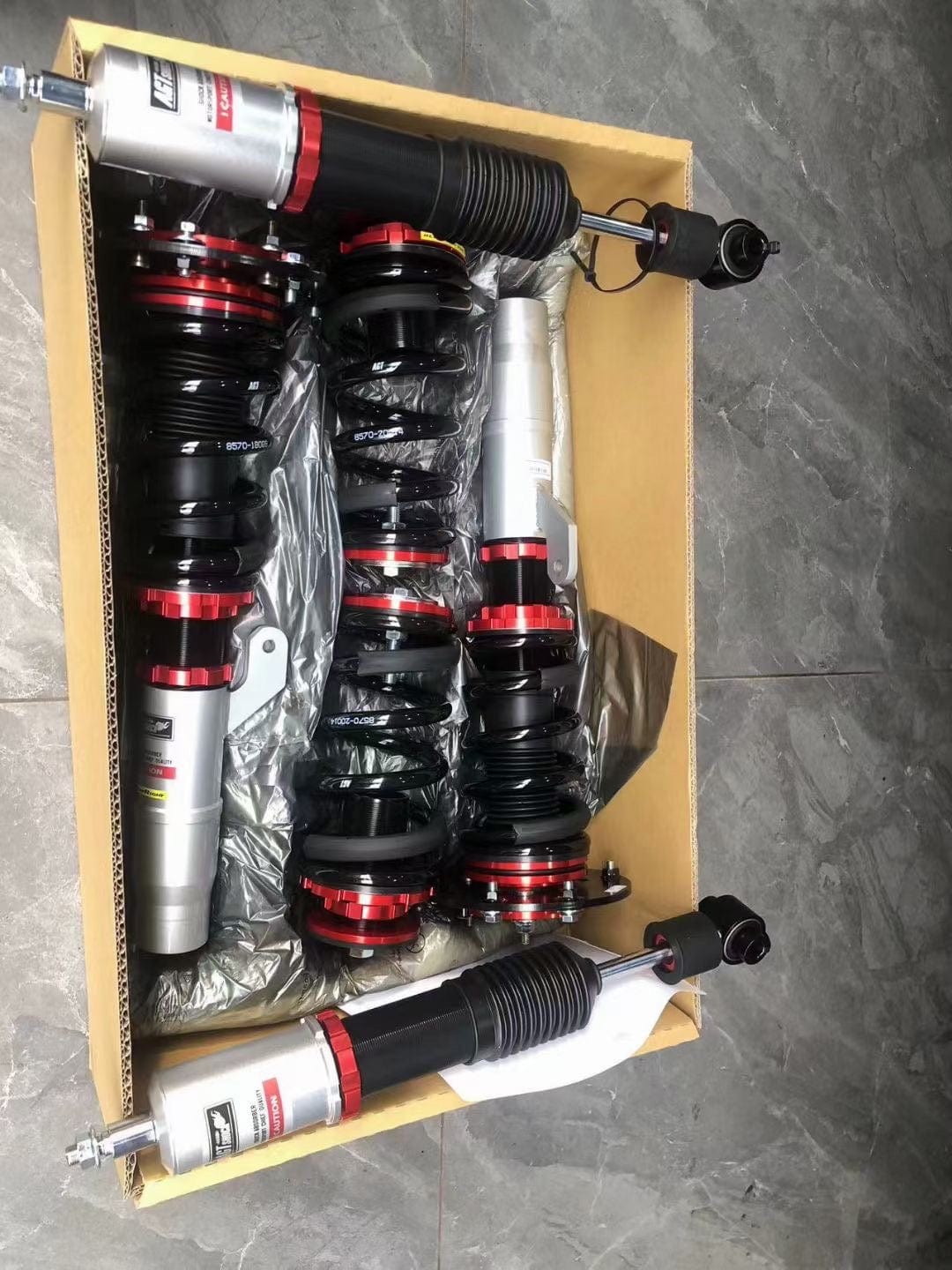 Kies-Motorsports AGT Shock AGT Shock 2020+ G80/G81 RWD M3 Front Inverted Fork/Rear Flip - Front Spring Rate: 8K180 Rear Spring Rate: 10K220