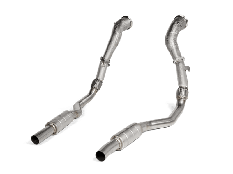 Kies-Motorsports Akrapovic Akrapovic 2020 Audi RS6 Avant (C8) DownPipe (SS) w/Link Pipe Set (Does Not Fit w/L-AU/SS/6)