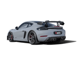 Kies-Motorsports Akrapovic Akrapovic 2022+ Porsche 718 Cayman GT4 RS Rear Carbon Fiber Diffuser - High Gloss