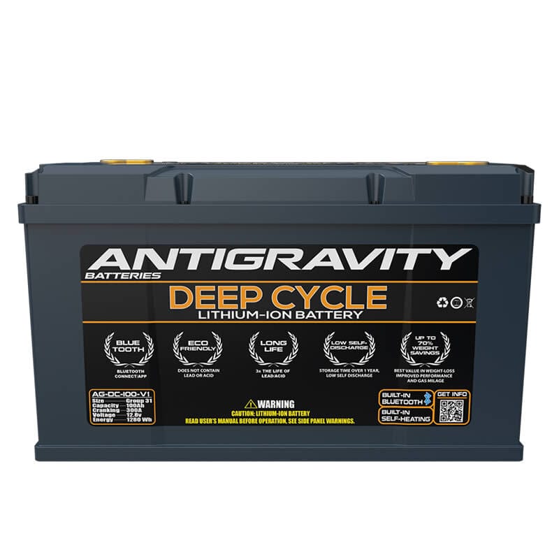 Kies-Motorsports Antigravity Batteries Antigravity DC-100-V1 Lithium Deep Cycle Battery