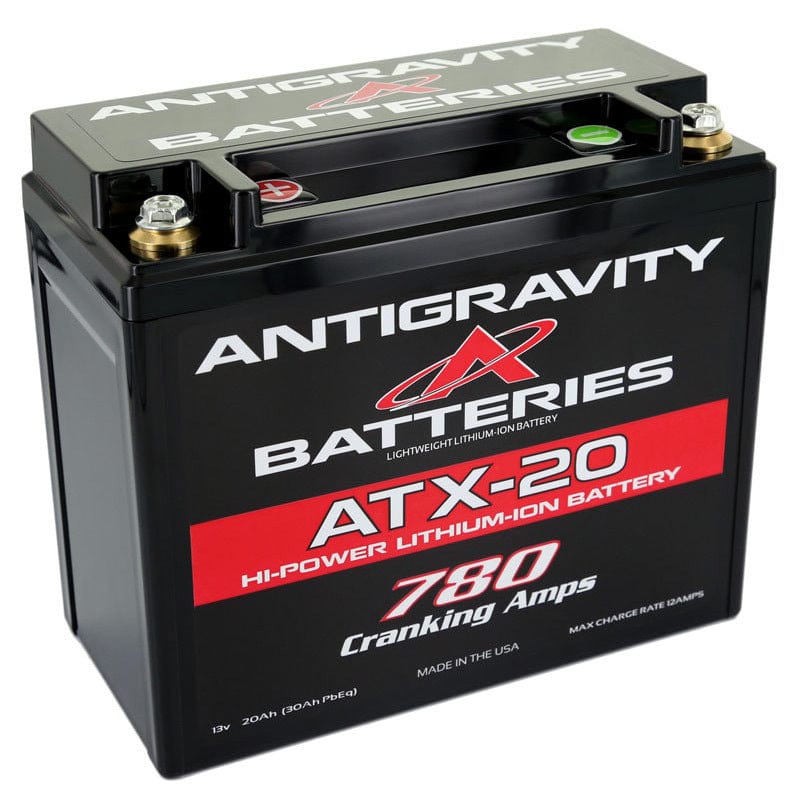 Antigravity XPS YTX20 Lithium Battery - Left Side Negative Terminal ...