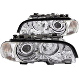 Kies-Motorsports ANZO ANZO 2000-2003 BMW 3 Series E46 Projector Headlights w/ Halo Chrome