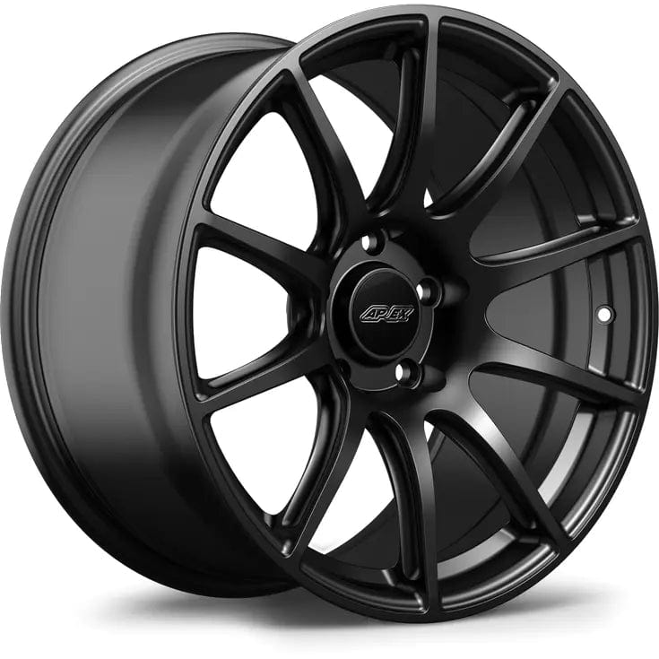 Kies-Motorsports APEX APEX SM-10 Flow Formed Porsche Wheel - 18" x 12" Satin Black / ET65 / 5x130mm