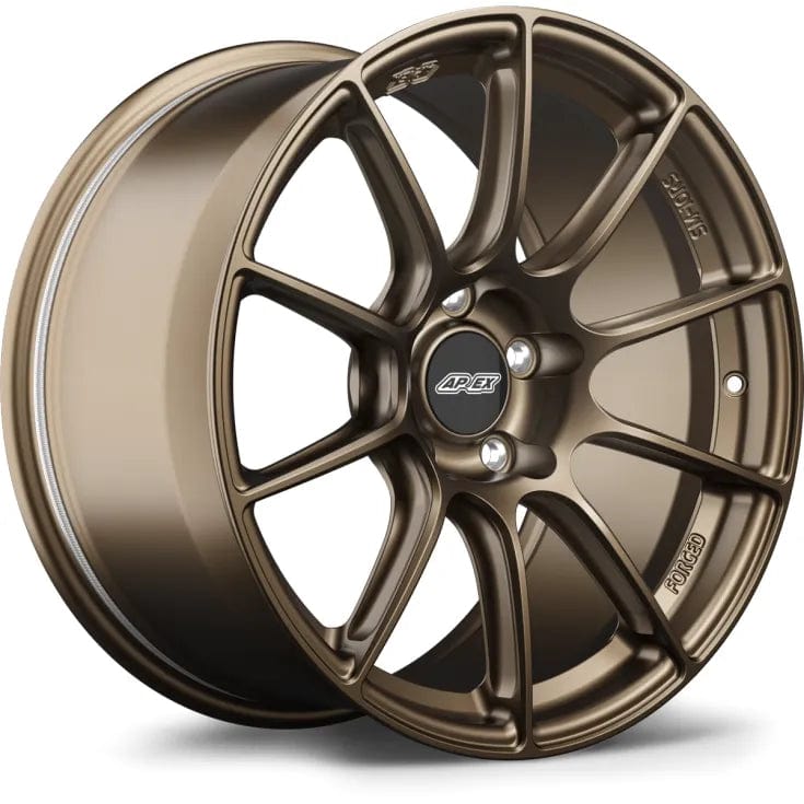 Kies-Motorsports APEX APEX SM-10RS Forged Porsche Wheel - 18" x 10" Satin Bronze / ET36 / 5x130mm