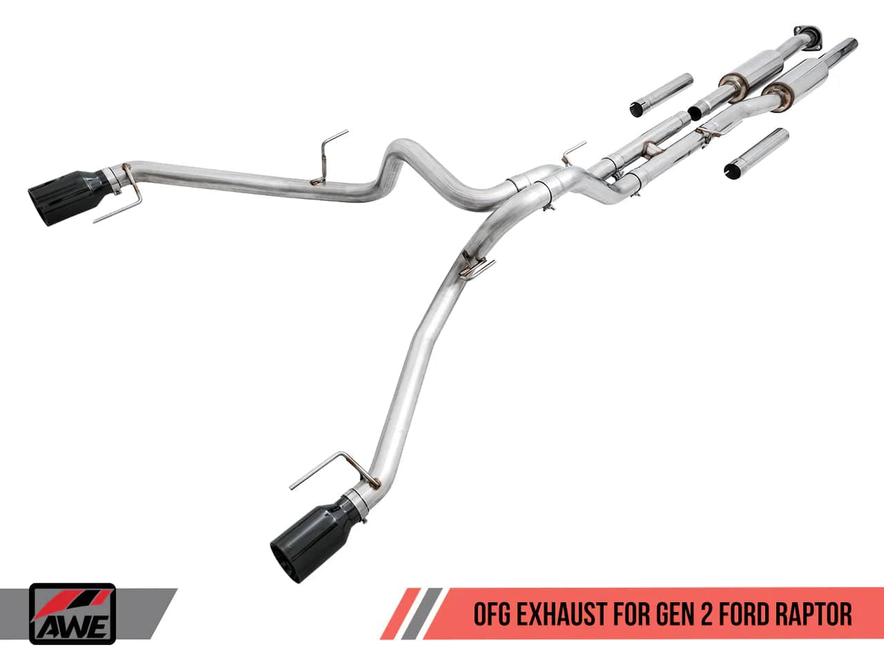 Kies-Motorsports AWE AWE FG EXHAUST SUITE FOR THE GEN 2 FORD RAPTOR