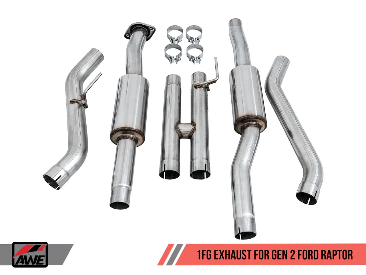 Kies-Motorsports AWE AWE FG EXHAUST SUITE FOR THE GEN 2 FORD RAPTOR