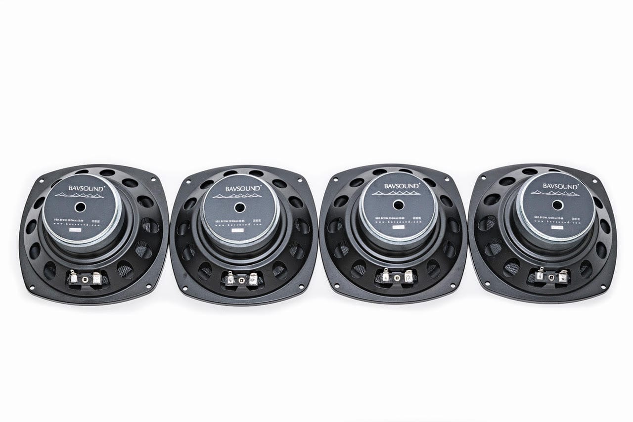 Kies-Motorsports Bavsound LLC Bavsound Rear Deck Subwoofer Replacement Kit (4 Speakers) BMW E38 7 Series 1995-2001